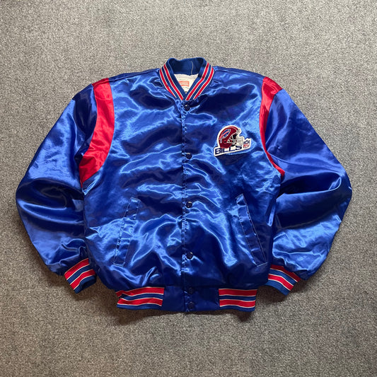 1980s Buffalo Bills Swingster Satin Jacket - S
