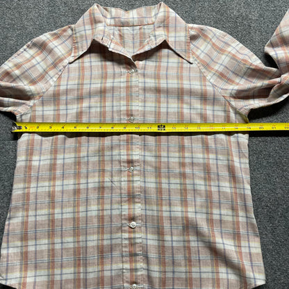 Women’s 70s-80s Button Up - S