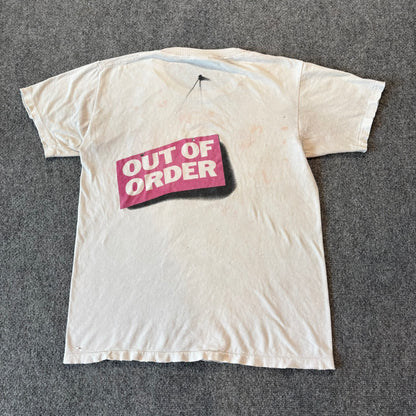 1980s Rod Stewart Out of Order Tour T-Shirt - M