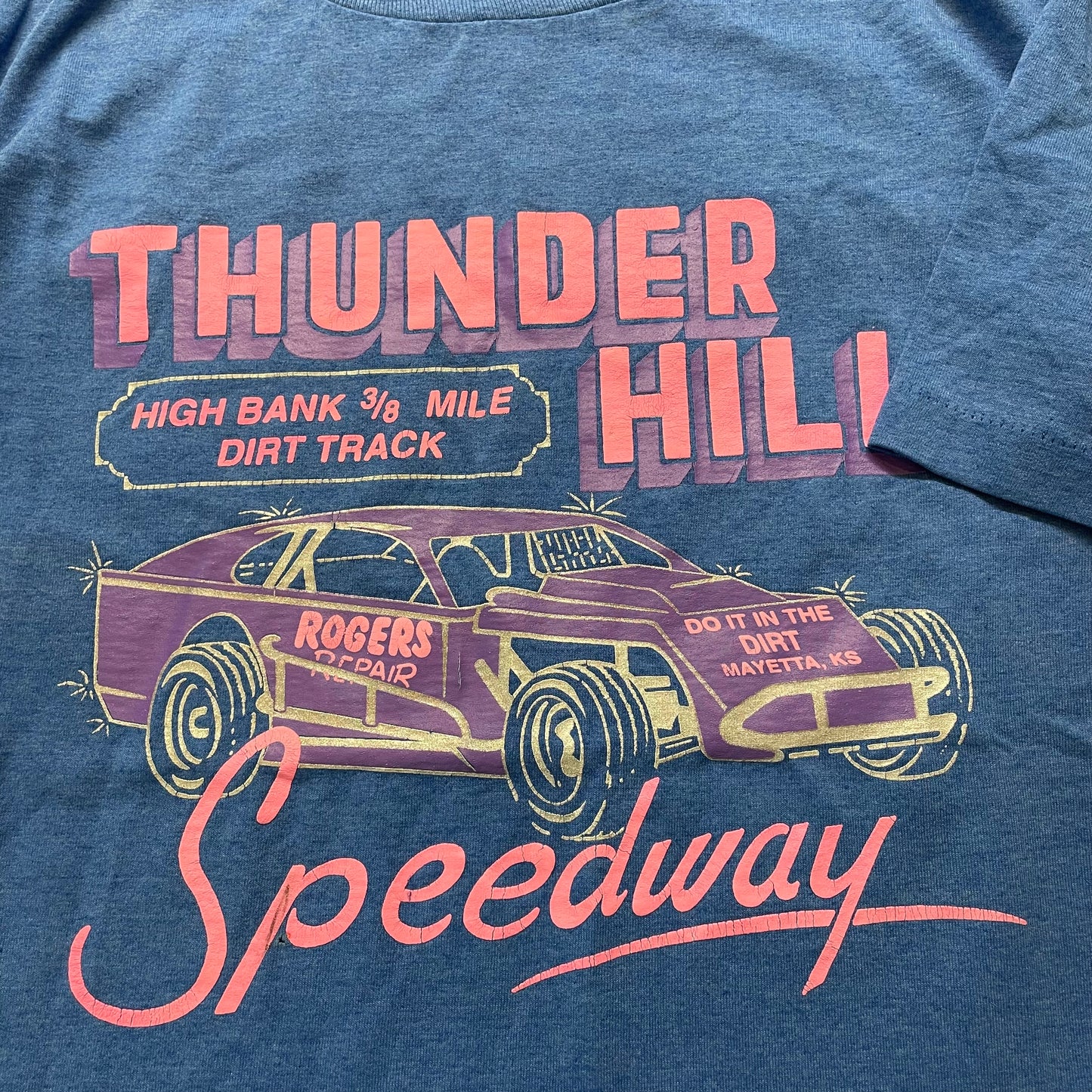 1990s Thunder Hill Speedway T-Shirt