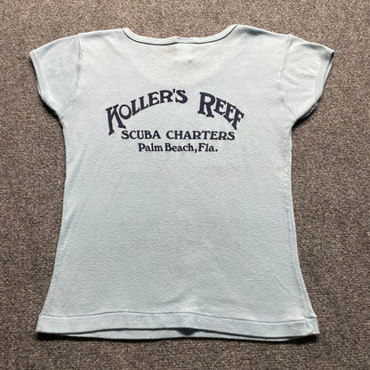 Women’s 70s Palm Beach Drift Diver Baby Tee - M