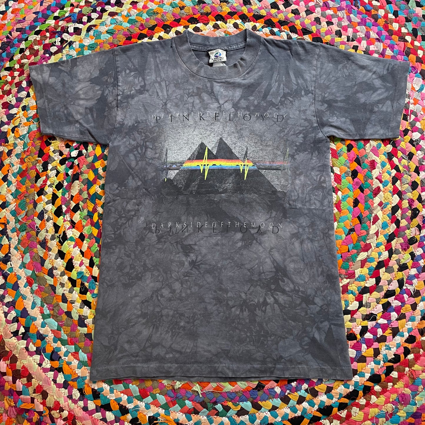 2000s Liquid Blue Pink Floyd T-Shirt