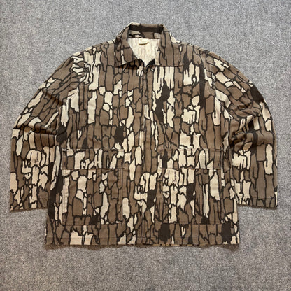 1980s Trebark Camo Zip Up Jacket - S
