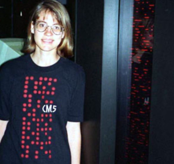 Rare 90s CM5 Thinking Machines Corp. Tech T-Shirt