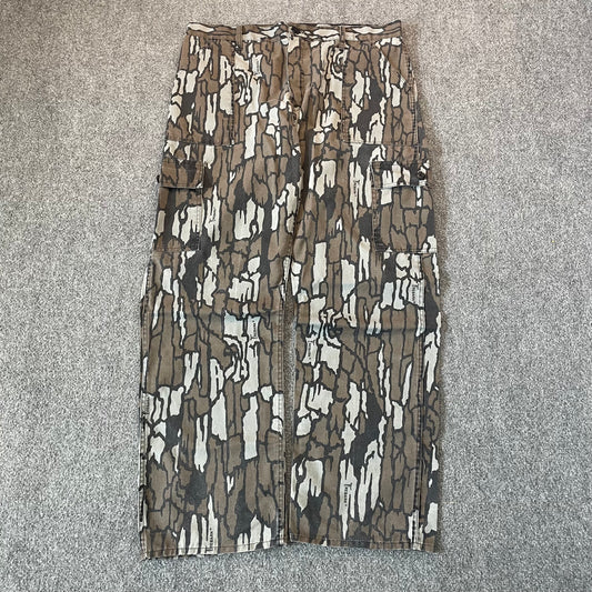 1970s Trebark Camo Pants - 38x34