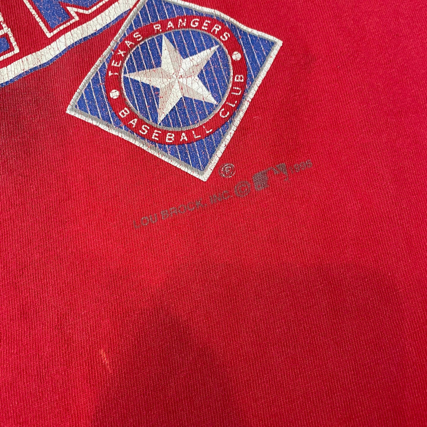 1996 Texas Rangers Baseball T-Shirt