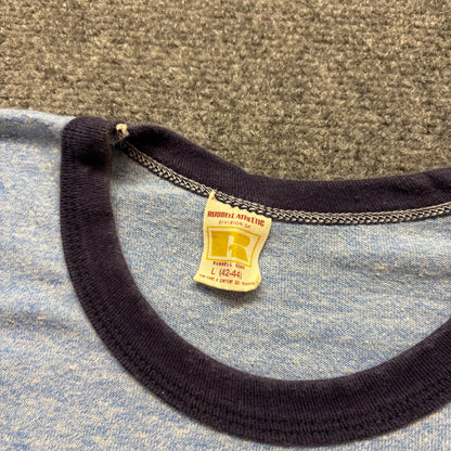 1970s Russell Athletic Ringer Shirt - L