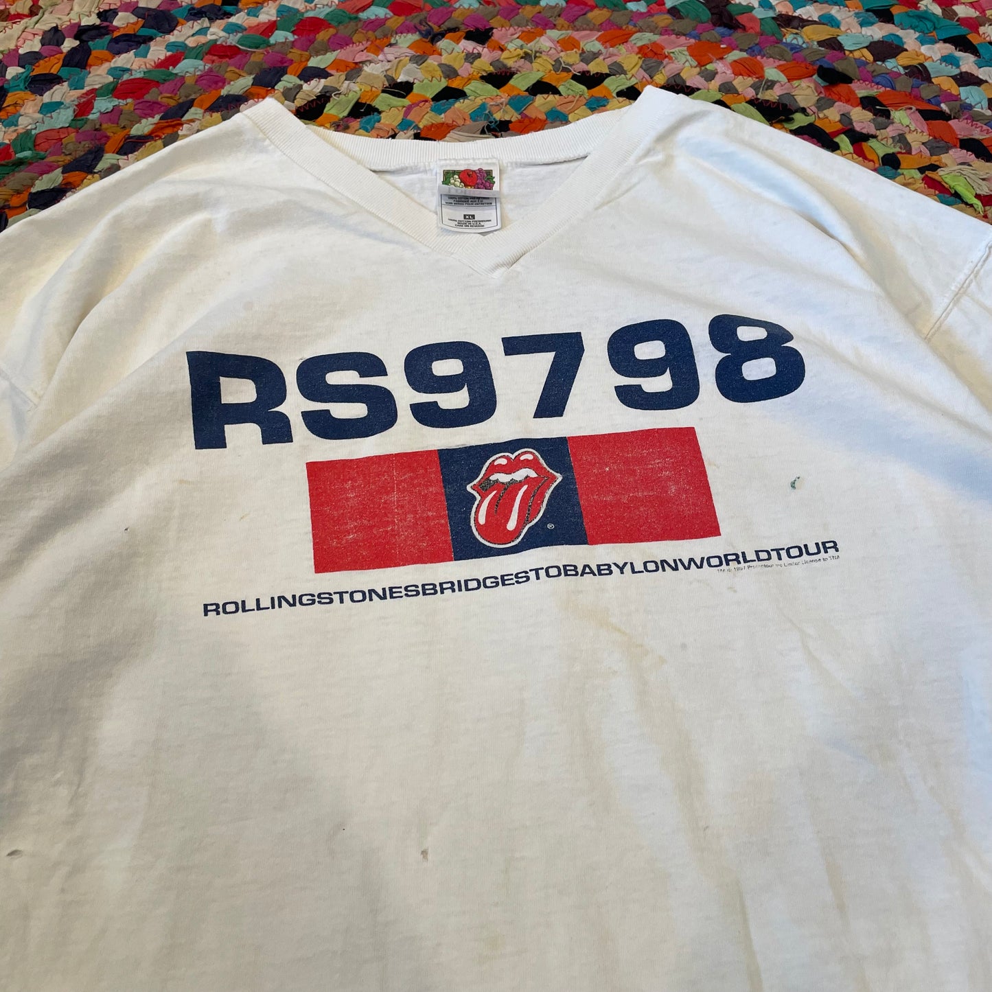 97-1998 Rolling Stones Babylon World Tour T-Shirt