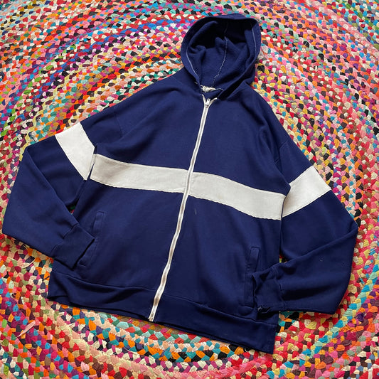 1970s Zip up Hoodie