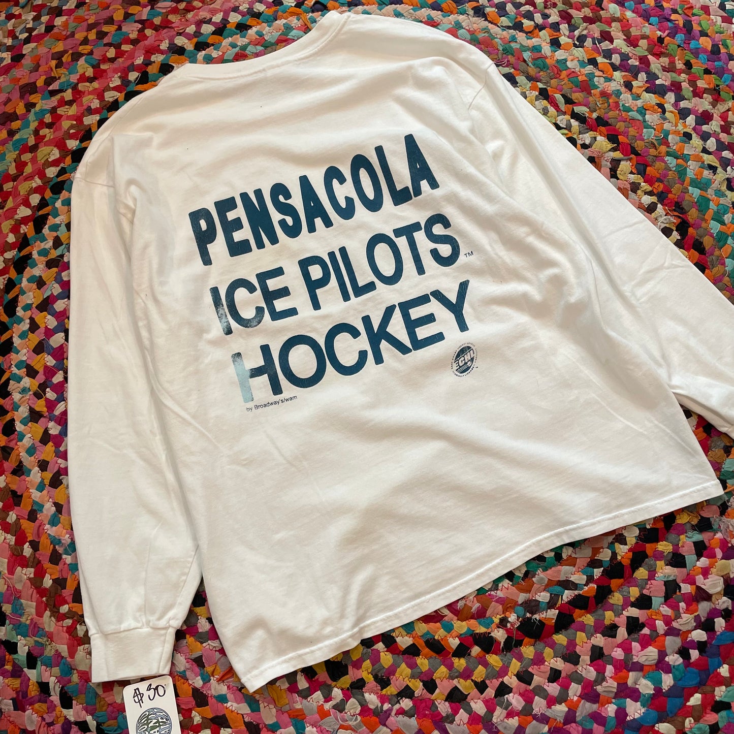 90s Pensacola Ice Pilots Hockey L/S Shirt