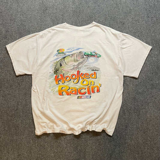 2000s Bass Pro Shops NASCAR T-Shirt - XL
