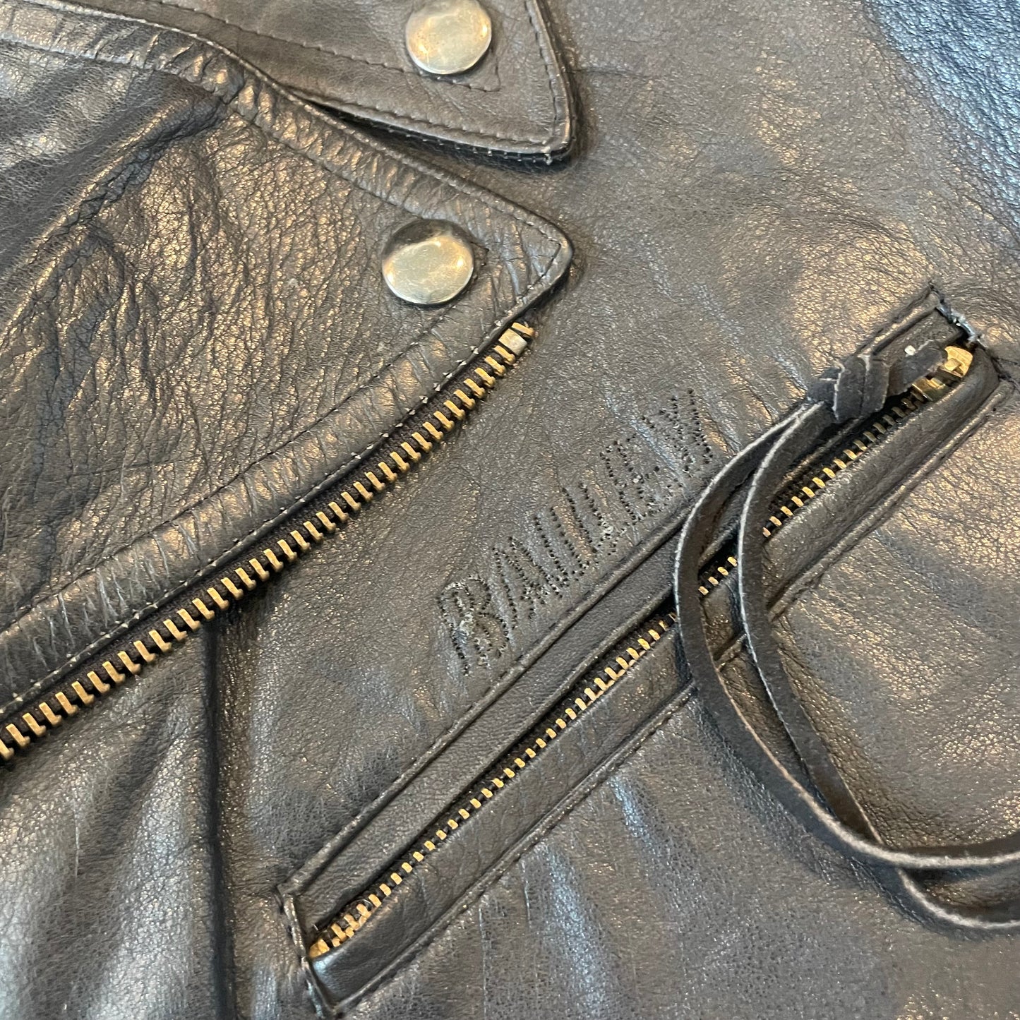 1980s Women’s Harley Davidson Patch Leather Jacket