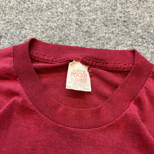 1980s Pocket T-Shirt - L