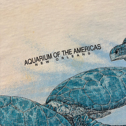 90s Wrap Around Aquarium of the Americas Shirt - L