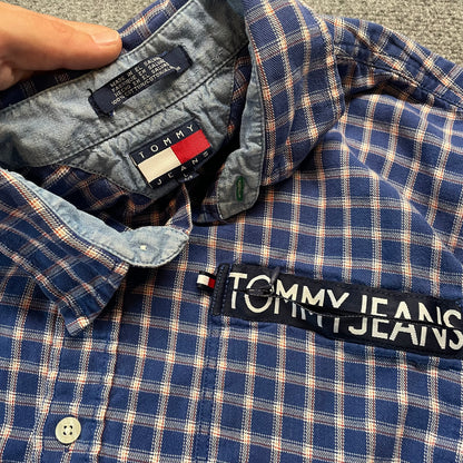90s Tommy Jeans Button Up - L