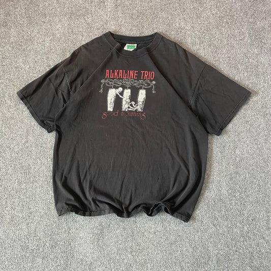 90s Alkaline Trio Good Mourning Band Shirt - L