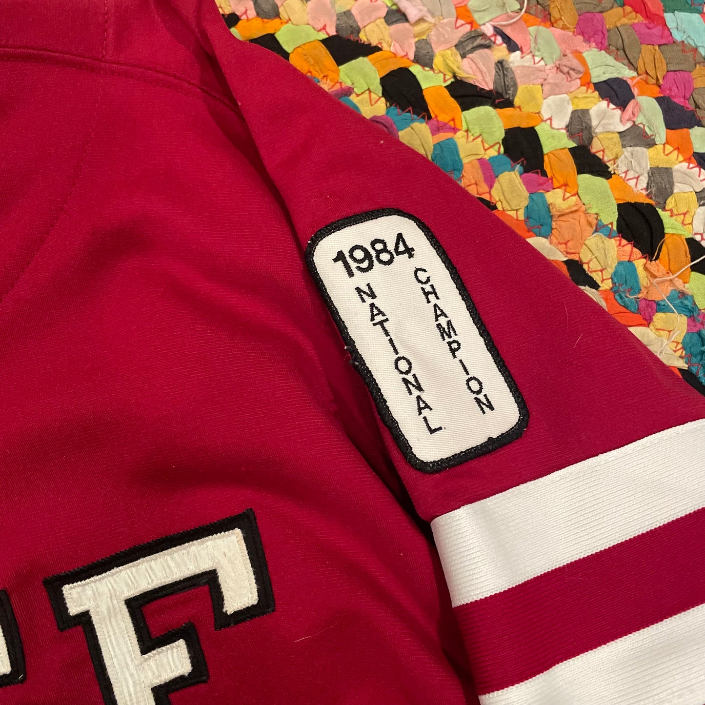 1984 Tate Highschool National Champion Players Baseball Jersey