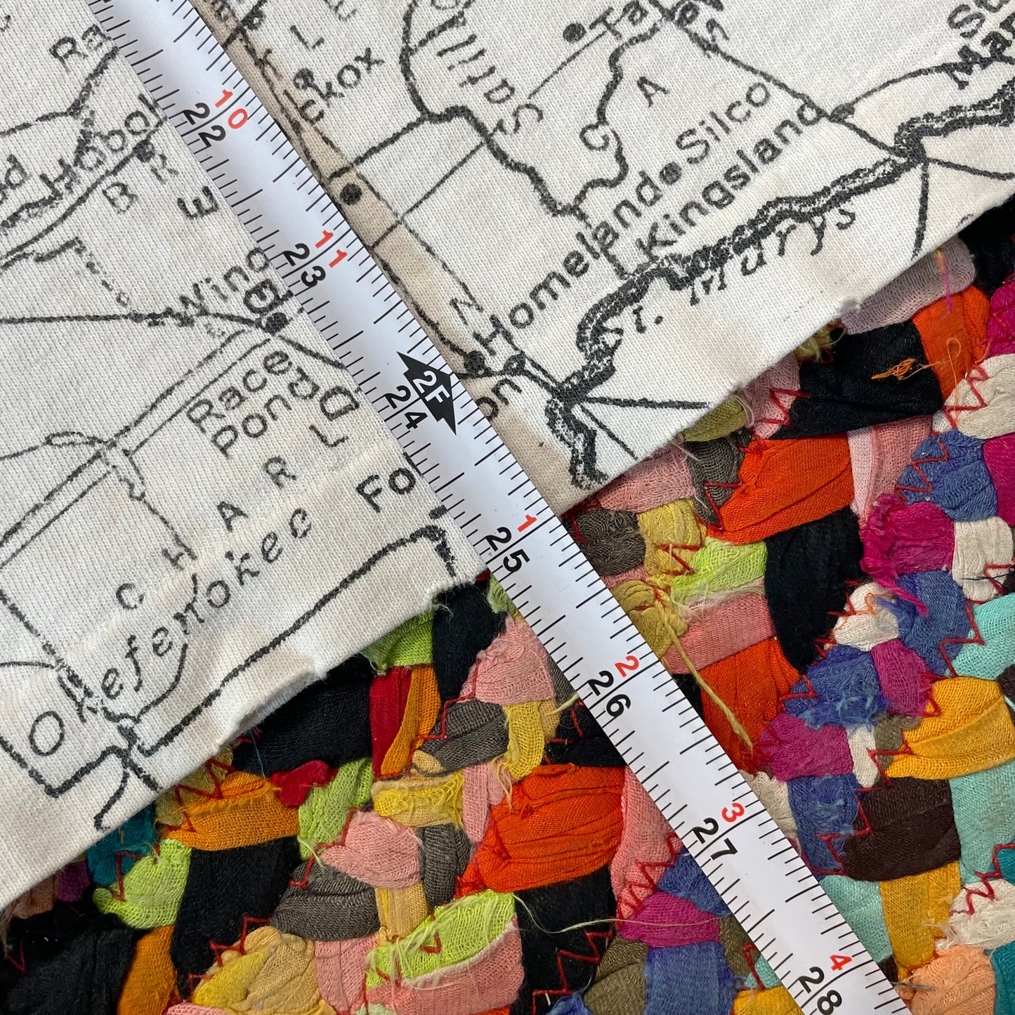 90s Georgia All Over Print Map T-Shirt