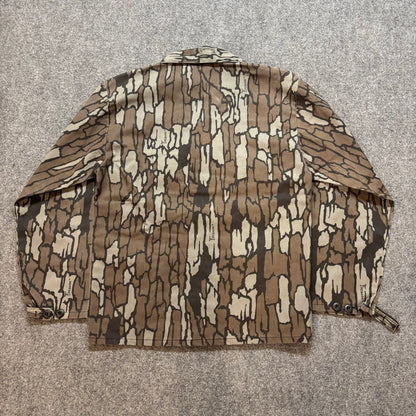 1980s Trebark Camo Button Up Shirt - S