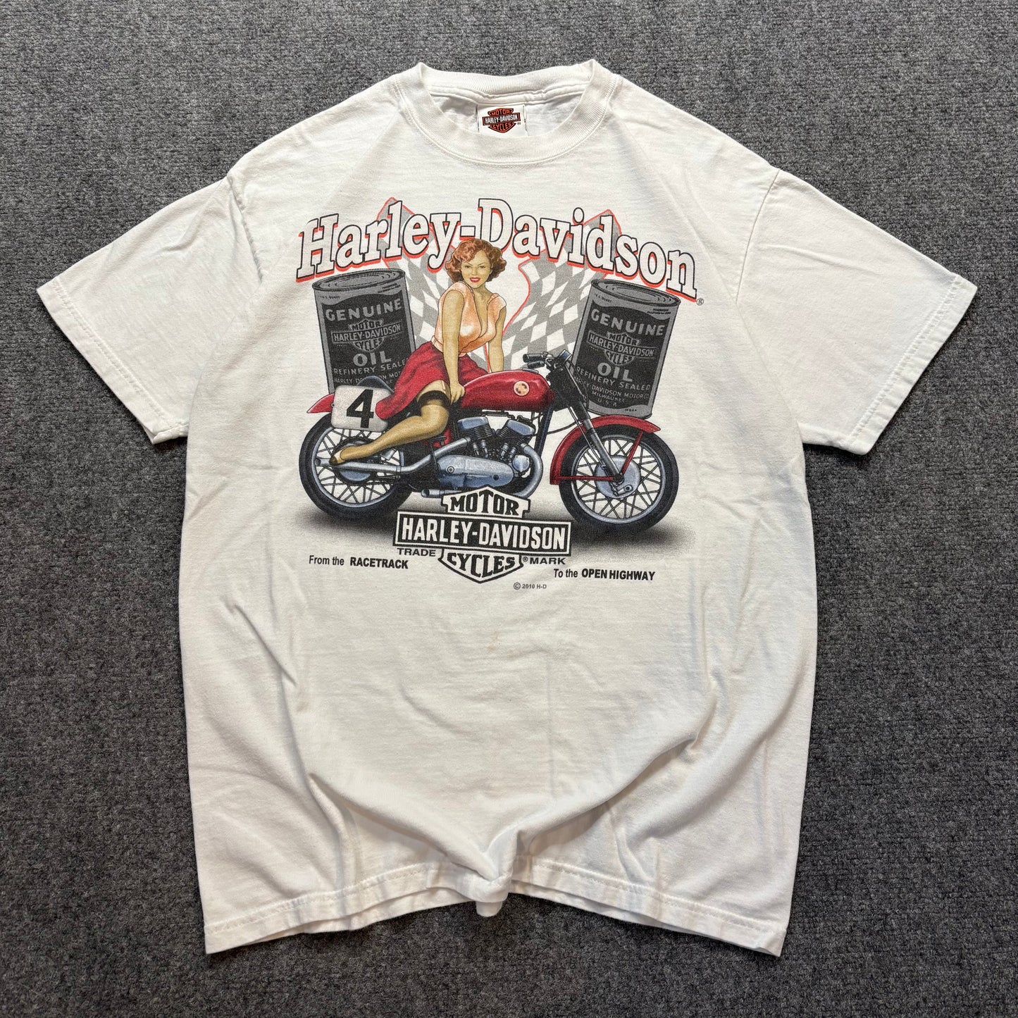 2010 Harley Davidson T-Shirt - M