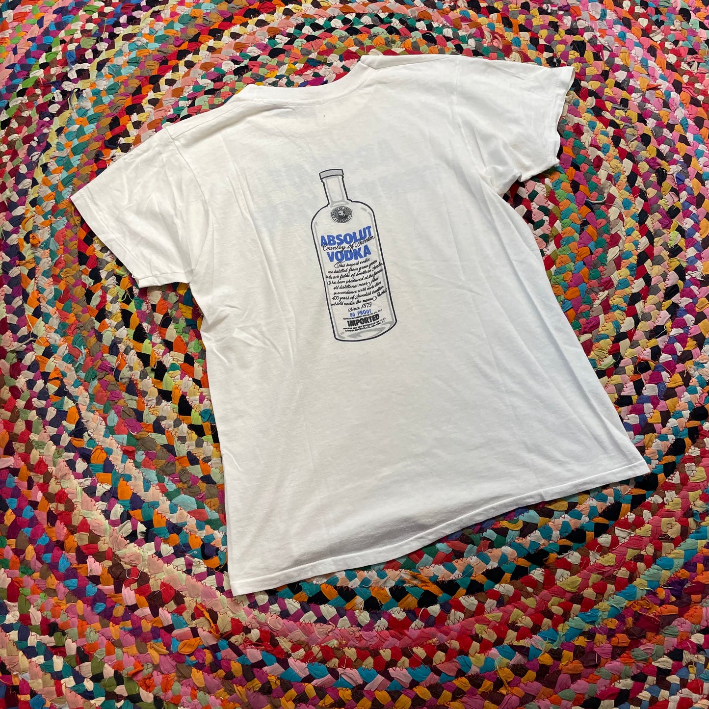 Rare 1980s “Absolut Temptation” Vodka Promo T-Shirt