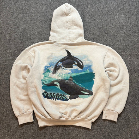 90s SeaWorld Hoodie - L