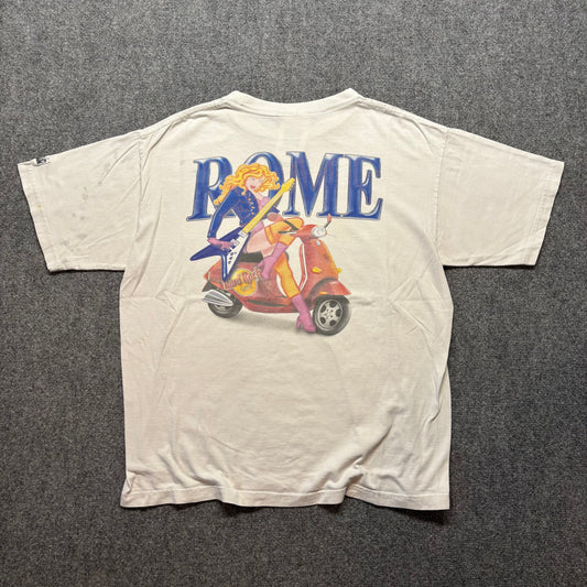 Vintage Hard Rock Cafe Rome T-Shirt - L