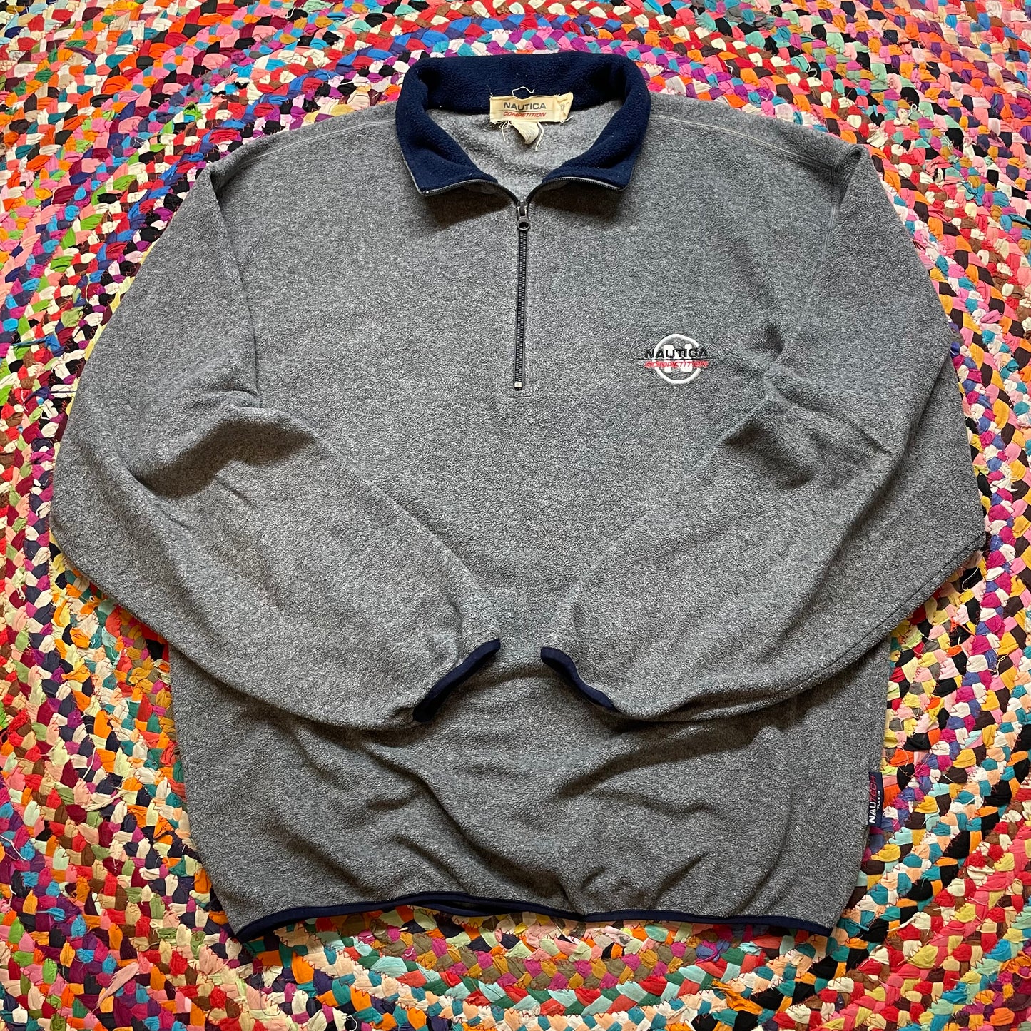 90s Nautica Competition Fleece Pullover