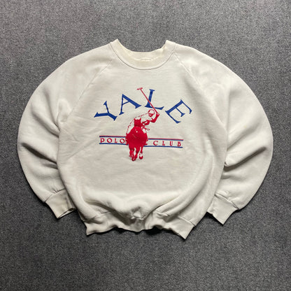 90s Yale Polo Club Sweat - M