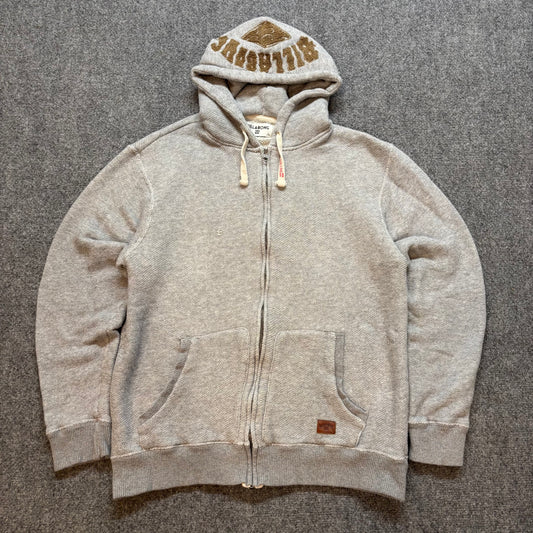Modern Billabong Zip Up Hoodie - L