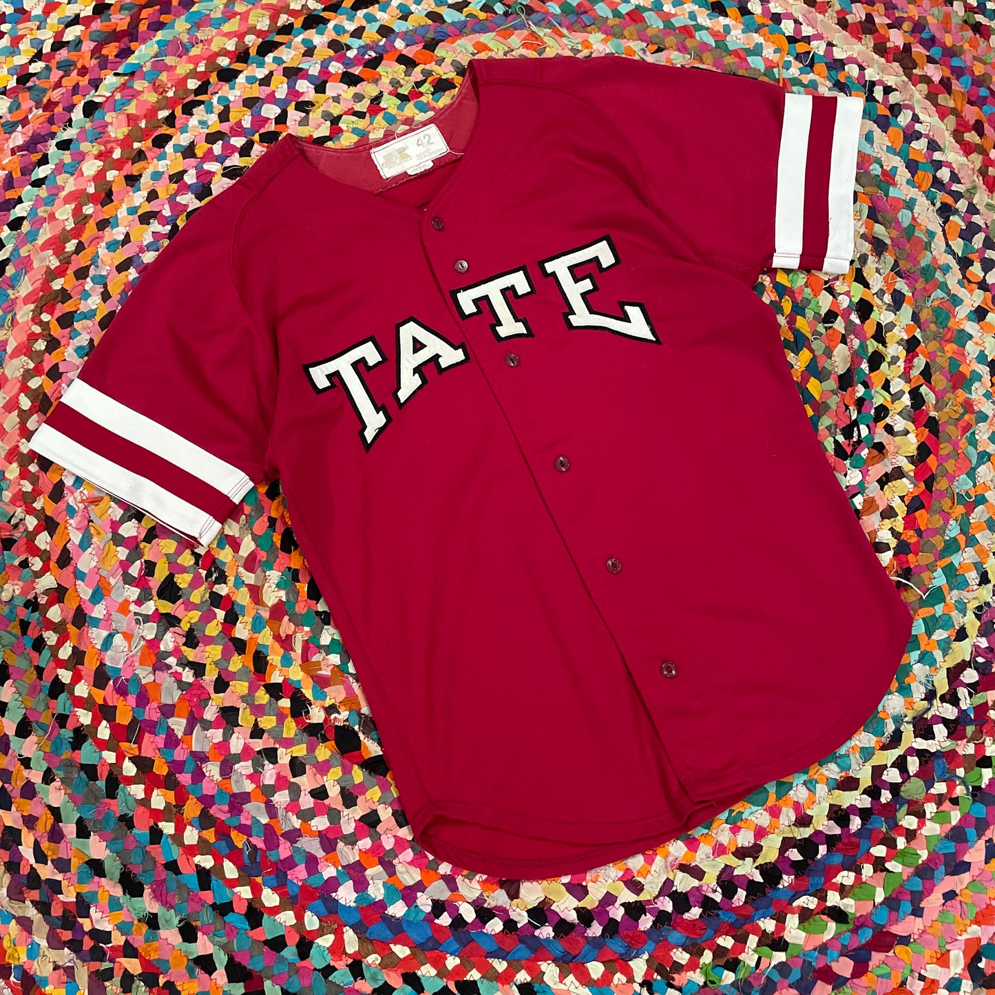 1984 Tate Highschool National Champion Players Baseball Jersey