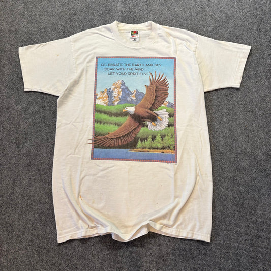 90s Human-I-Tees Nature Shirt - L