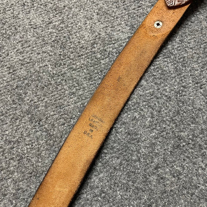 1970s Smith & Wesson Leather Belt