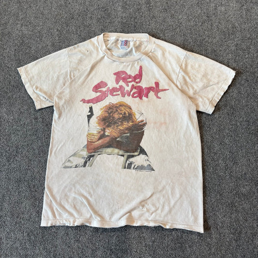 1980s Rod Stewart Out of Order Tour T-Shirt - M