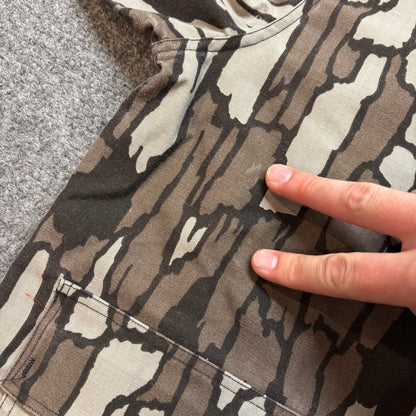 1980s Trebark Camo Zip Up Jacket - S